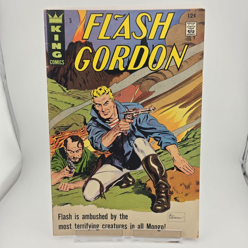 Flash Gordon 5 King Comics 1967 Silver Age Al Williamson Cover FN/VF Nice!
